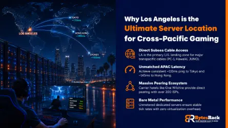 Why Los Angeles is the Ultimate Server Location for Cross-Pacific Gaming